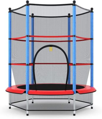 China With Mersco Protective Net Home Use Around Cheap Price 55 Inch Indoor Trampolines Kids Children Trampolines With Safety Net On Sale for sale