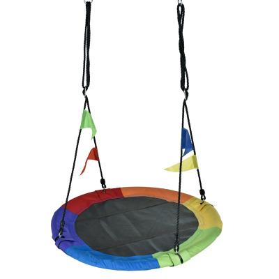 China Super Cozy Kids Outdoor Patio Swings With Hanging Saucer Kit Swing For Play for sale