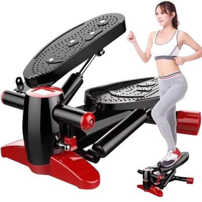 China Universal Stepper Air With Exercise Bands Climber Fitness Thigh Mini Exerciser Machine Red for sale