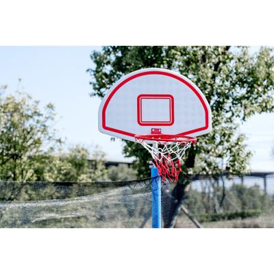 China Without net outdoor basketball hoop trampoline protector with pump and ball easy to install basketball hoop for trampoline for sale