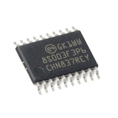 China 8 Bit FLASH Integrated Circuit Microcontroller IC 16MHz 8KB Chip STM8S003F3P6TR STM8S003F3P6 STM8S003F3P6TR for sale