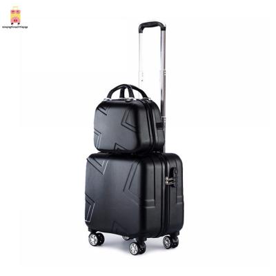 China Factory wholesale ABS 14 18 inch mini suitcase price mini travel bag travel bag carry on luggage for sale