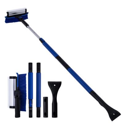 China 3 in-1 Car Plastic Snow Tools Sweep Ice Scraper Snow Shovel Sets Scraper Brush Snow Shovel for sale