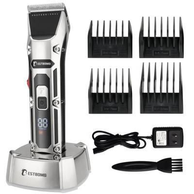 China Outdoor Low Noise Professional Hair Trimmer Beard Trimmer And Cordless Trimmer For Men for sale