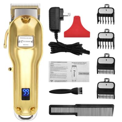 China Outdoor Low Noise Professional Hair Trimmer Beard Trimmer And Cordless Trimmer For Men for sale