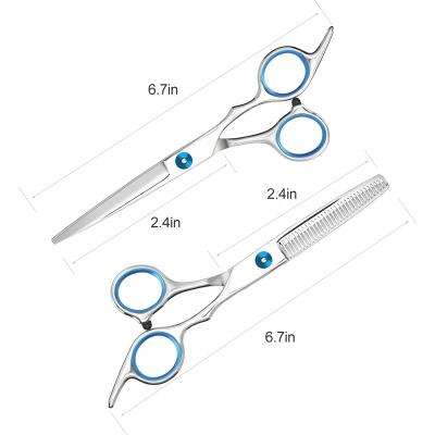 China 2022 New Popularity Hot Selling Thinning Scissors Hair Cutting Thinning Scissors Set Professional for sale