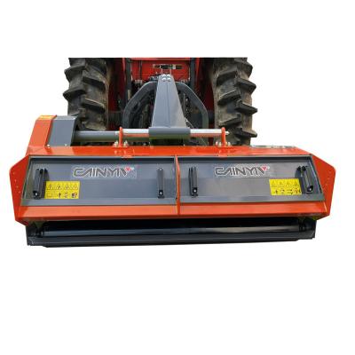 China Heavy Duty Farms QIANYI KDK PTO 3point Hitch Flail Mower With Two Rear Covers for sale