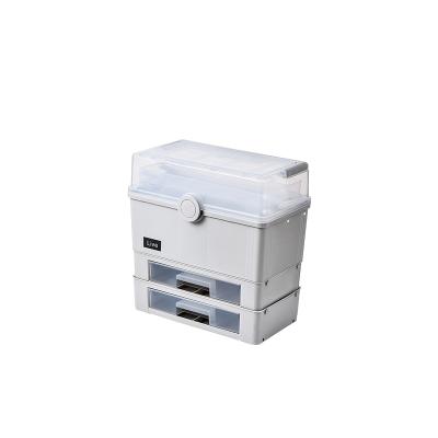 China China PP+ABS Factory Supply Safe Tool Medicine Chest Box for sale