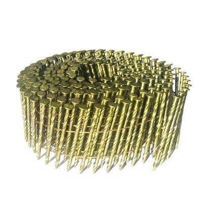 China Cap Coil Frame Pallet Factory Supply High Quality Galvanized Plastic Umbrella Top Roofing Nails Hot Sale Hot Dipped for sale