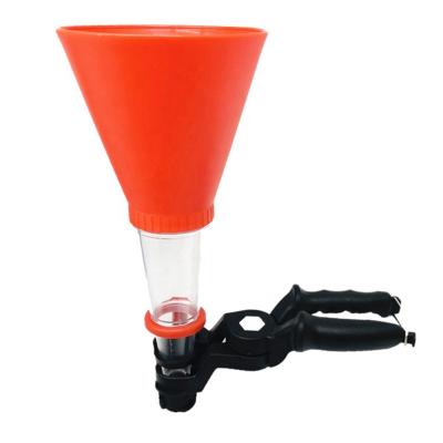 China Hands Free and Individual Operation Motor Oil Funnel Plastic Gasoline Direct Adjustable Diesel Funnel Filling Equipment for sale