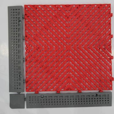 China Indoor places plastic slatter flooring, grate flooring for indoor car wash for sale