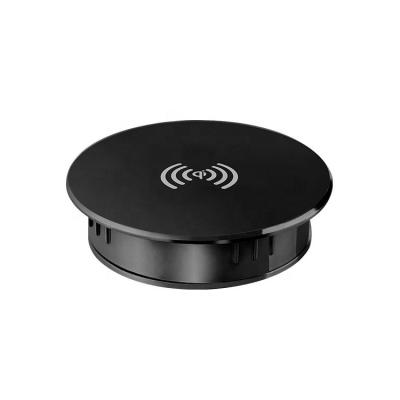 China New Mobile Phone List ABS 5W/10W Qi Radio Charger Desktop Wireless Fast Charging Pad for sale