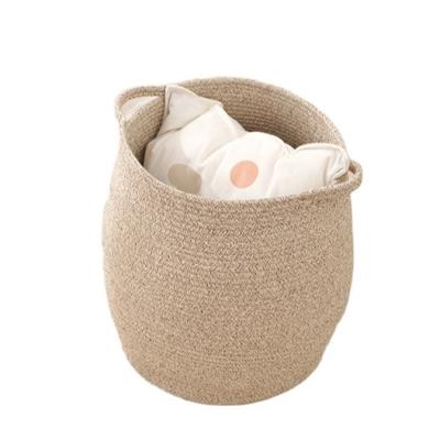 China Factory Manufacture Laundry Storage Basket To Tidy Up / Sundries Storage With Handle Toy Storage Basket for sale