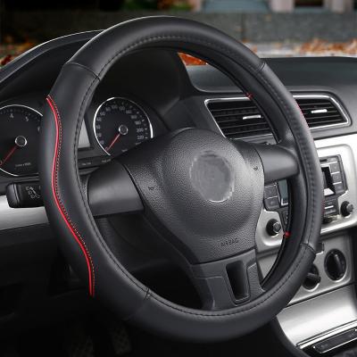 China Antibacterial Made In China High Quality Universal Car Steering Wheel Cover With Five Different Colors for sale