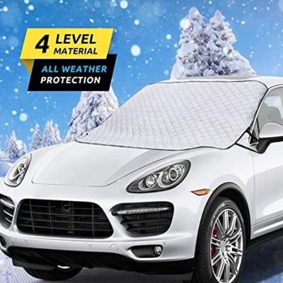 China Lowering Temperatures Car Interior Cotton Snow Shade Car Cover for sale