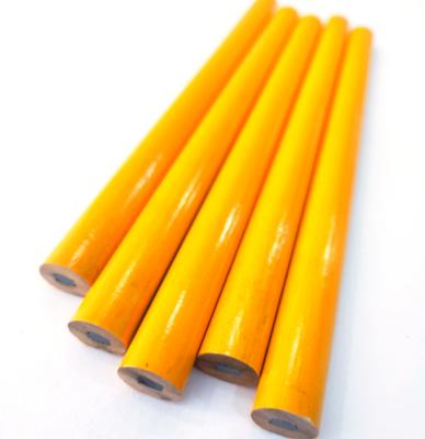 China Flat Carpenter's Pencil Colored Wooden Pencil HB Graphite Construction Pencil for sale