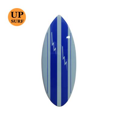 China Small unisex fiberglass surfboard skimboard for sale