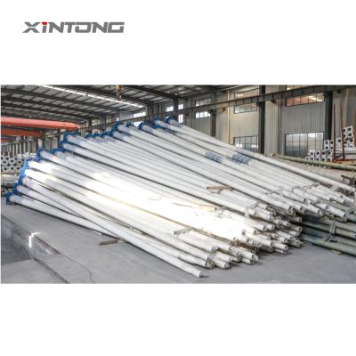 China Professional Street Light Post Xintong Manufacturer Hot Dip Galvanized 70feet 80ft Octagonal Steel Light Pole 90ft for sale