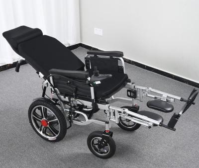 China Folding Slope Wheelchair Power Folding Electric Wheelchair High Standing Wheel Anti-skid Rear Scooter for sale