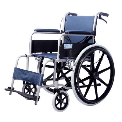 China Factory Price Safety Soft Wheelchair Steel Cheap Manual Active Wheelchair For Patients for sale