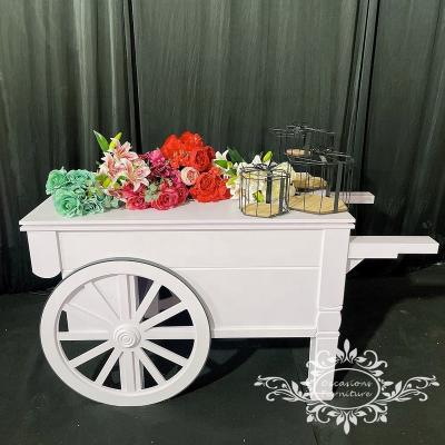 China Morden 2022 Newest Baby Shower White Candy Carriage for sale