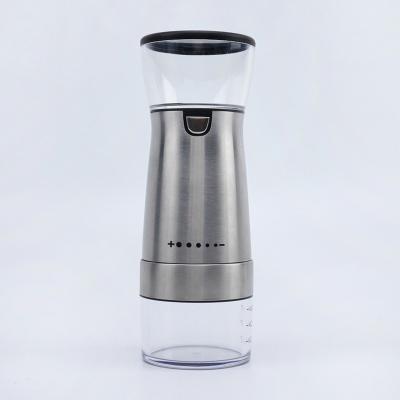 China Rechargeable Manual Grinder Coffee Grinder Maker Stainless Steel Ceramic Coffee Grinder for sale