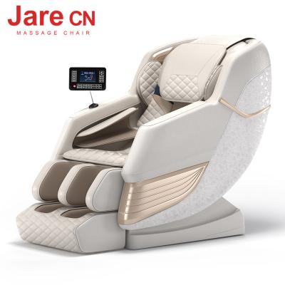 China Weightlessness Jare JR-L9 Customize Blue-tooth Music Weightless Shiatsu SL Track LCD AI USB Charging Airbag Massage Chair for sale