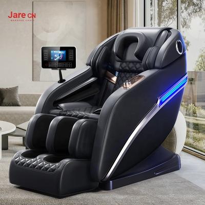 China New Model Jare M9-5 Black Music Function Jare M9-5 Black Bluetooth Music Function Cheap Price Home Office Factory Electric Heating Weightless Recliner Luxury Massage Kneading Chair for sale