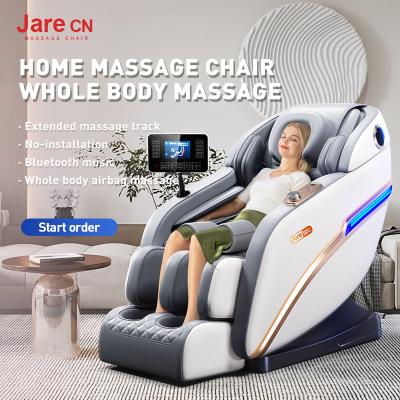 China Jare M9-5 New Model Luxury Electric Heater Home Office Furniture Cheap Price Weightless Recliner Massage Kneading Chair for sale