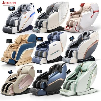 China JareCN Hot Cheap Weightless Massage Chair 4D Shiatsu Full Body Massage Luxury Electric Recliner Chair With Foot Massage Chair for sale