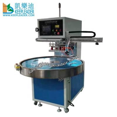 China PVC_PET Clamshell Automatic Rotary Plastic Packaging RF Sealer Products HF Welder Blister Package Sealing Card High Frequency Welding Machine for sale