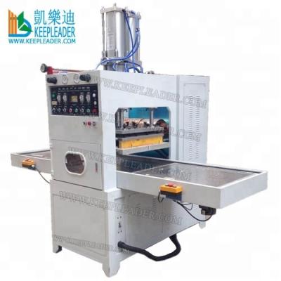 China Garment Shops Clear PVC Box Making HF Machine For Clear PET PVC Folding Box Making Of High Frequency Folding Box PVC PET Creasing Indent for sale