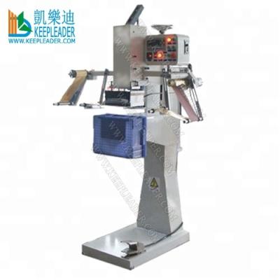 China Label Printer Plastic Crate Foil Hot Stamping Machine For Printing Plastic Crate Logo for sale