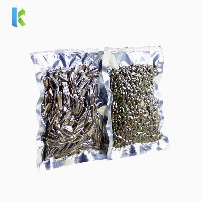 China Vacuum Sealer Pouches Storage Bag Moisture Proof Silver Aluminum Foil Bags Food Grade Heat Sealing Coffee Bag for sale