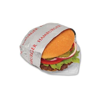 China Burger Factory Customize Food Grade Aluminum Foil Sheets For Burger for sale