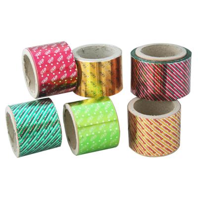 China For Wrapping Colorful Printed Aluminum Foil Chocolate Rolls For Chocolate Wrapping for sale