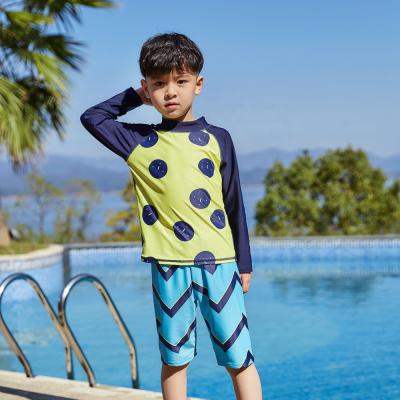 China New 2021 AOSHILI QUICK DRY children can customize beach swimwear kid's swimwear kids swimwear for sale