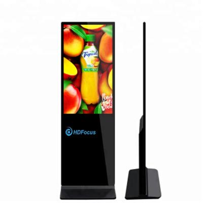 China Indoor Finger Super Slim 42 Inch Thick LCD Display Advertising Player Digital Signage Totem for sale