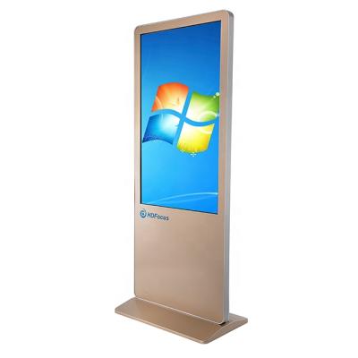 China 43 Inch Indoor Floor Standing LCD Screen Touch Screen Kiosk Mall For Advertising for sale