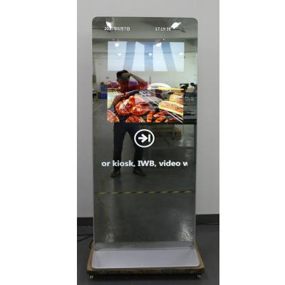 China 55 Inch Indoor Shopping Mall Promotion LCD Touch Screen Advertising Magic Mirror for sale