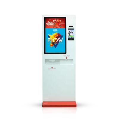 China Shopping Mall LCD Kiosk Temperature Gauge Hand Gel Dispenser Digital Signage for sale