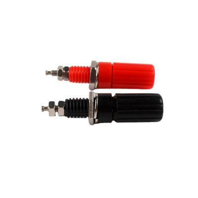 China audio & Video Speaker Terminal Spring Quantity Amplifier Banana Plug Binding 4mm Insulated Terminal Post for sale