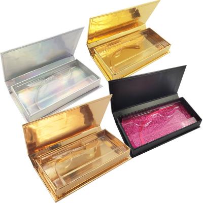 China Wholesale Durable Empty Eyelash Storage Box Portable False Eyelashes Making Packaging Boxes for sale