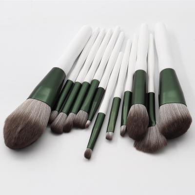 China Angular Blush Professnial Women Makeup Brushes Make Your Own Label Makeup Brush Set for sale