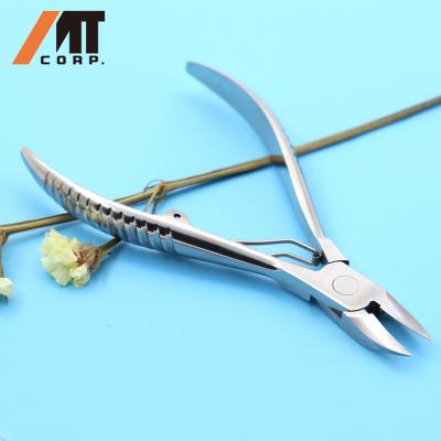 China New Professional High Quality Wholesale Durable 4cr13 Stainless Steel Nail Tools Cuticle Nail Nipper Cuticle Nail Scissors for sale