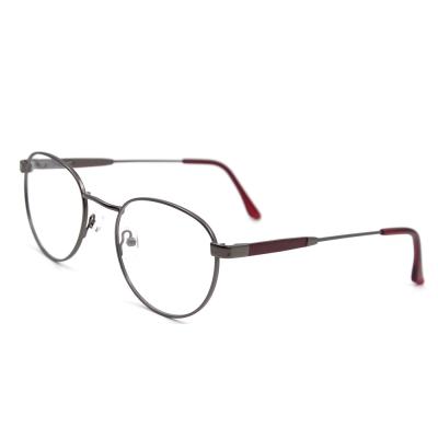 China Optical Glasses 2021 Korean Vintage Best Selling Round Glasses Optical Frames Metal Frames Glasses for sale