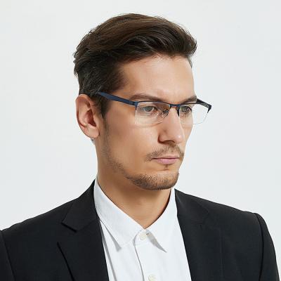 China For Men Glasses Frame Optical Titanium Higo Full Rim Reading Glasses For Men for sale