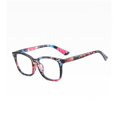 China Funny Eye Glasses 2020 Patterns Anti Computer Blue Light Eyeglasses Opticals Glasses for sale