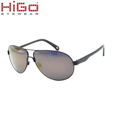 China Fashion sunglasses 2020 new custom sunglasses sunglass bridge metal sunglasses double in china for sale