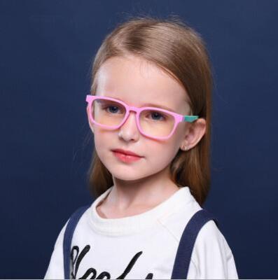 China Kids Optical Glasses Hot Mockup Rubber Blue Light Blue Blocking Frames for sale